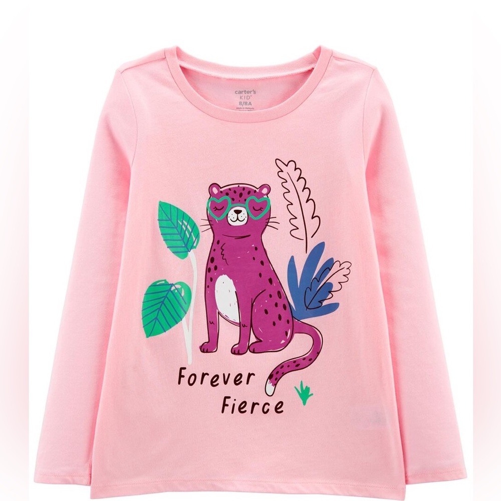 Carters: Leopard Jersey Tee